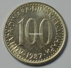 Югославия 100 динар 1987 года