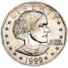 США 1 доллар 1999 года Сьюзан Энтони P