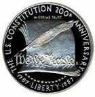 США 1 доллар 1987 года 200 лет Конституции США Ag