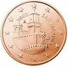 Сан-Марино 5 центов 2006 года