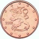 Финляндия 2 цента 2005 года