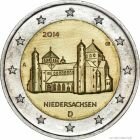 Германия 2 евро 2014 года Нижняя Саксония F